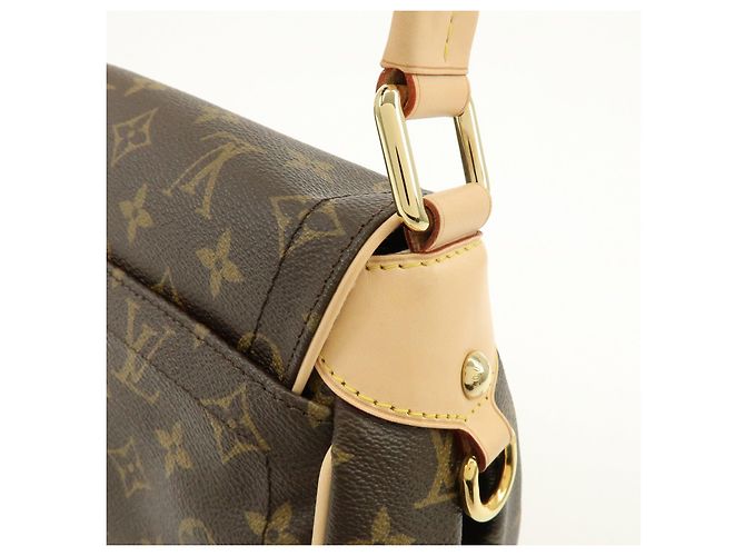 Borsa a tracolla Louis Vuitton Monogram Beverly MM Brown M40121 - vista 17