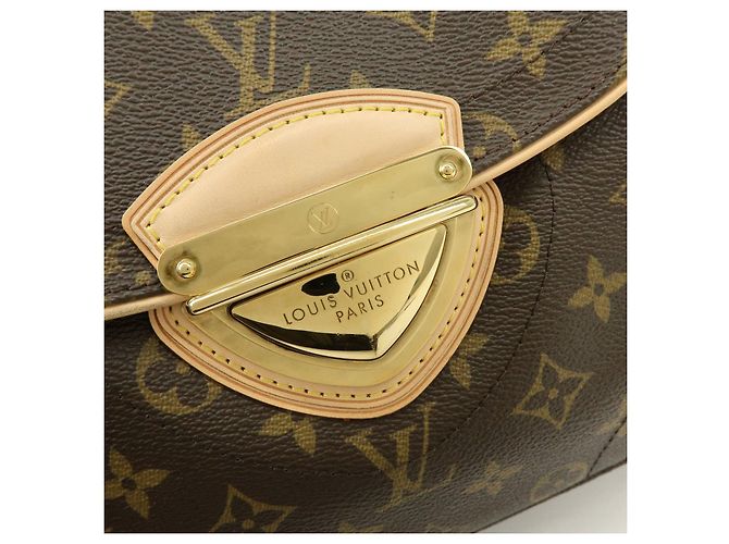 Borsa a tracolla Louis Vuitton Monogram Beverly MM Brown M40121 - vista 18