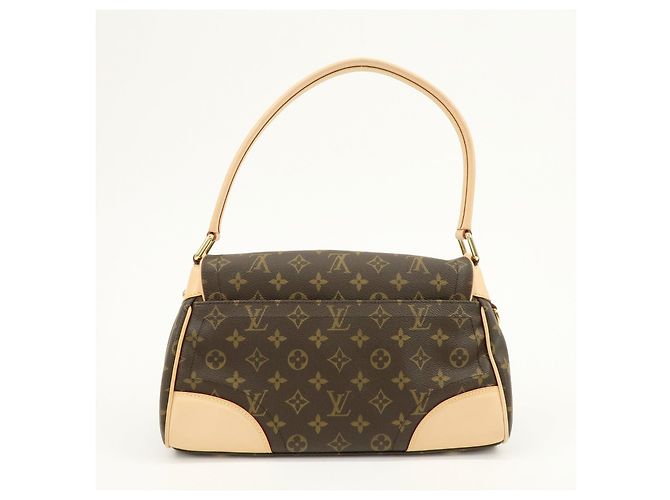Borsa a tracolla Louis Vuitton Monogram Beverly MM Brown M40121 - vista 2