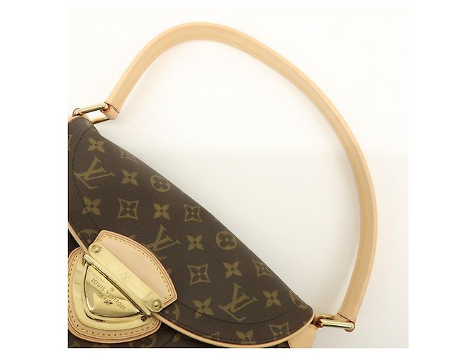 Borsa a tracolla Louis Vuitton Monogram Beverly MM Brown M40121 - vista 6