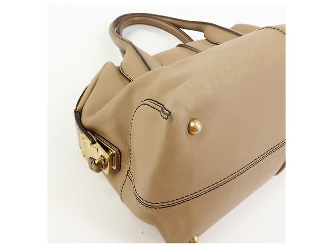 Borsa 2Way in pelle TOD'S D Styling Borsa a mano Borsa a tracolla Beige - vista 10