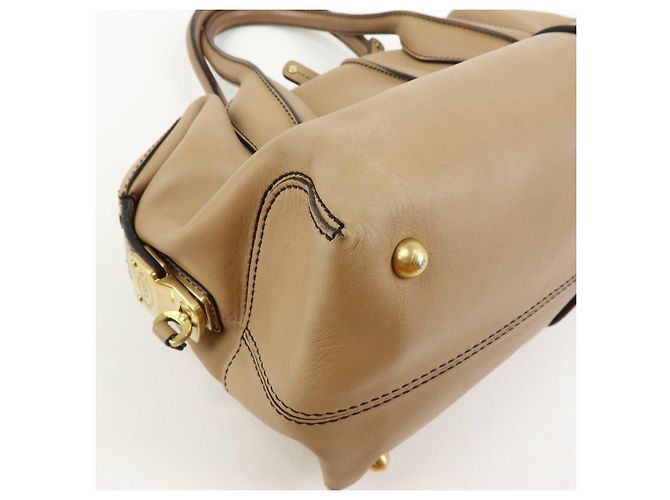 Borsa 2Way in pelle TOD'S D Styling Borsa a mano Borsa a tracolla Beige - vista 12