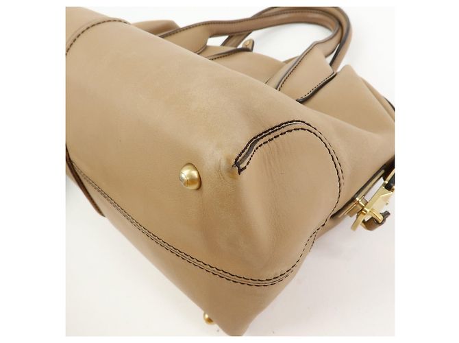 Borsa 2Way in pelle TOD'S D Styling Borsa a mano Borsa a tracolla Beige - vista 13