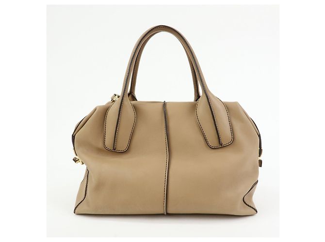 Borsa 2Way in pelle TOD'S D Styling Borsa a mano Borsa a tracolla Beige - vista 2