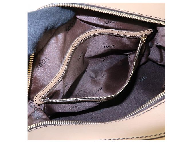 Borsa 2Way in pelle TOD'S D Styling Borsa a mano Borsa a tracolla Beige - vista 22