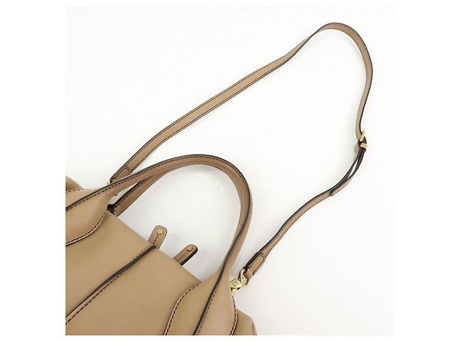 Borsa 2Way in pelle TOD'S D Styling Borsa a mano Borsa a tracolla Beige - vista 6