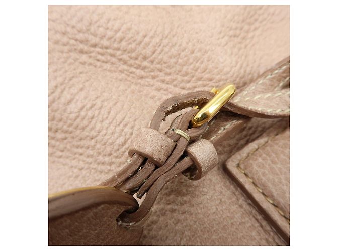 Borsa Tote in pelle con logo PRADA Borsa a spalla Rosa - vista 19