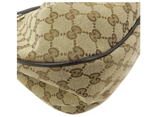 Borsa a tracolla e borsa a mano GUCCI Sukey GG Canvas Leather Beige Brown 364843 - vista 6