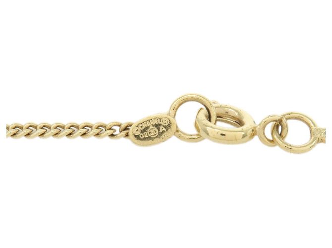 Collana in metallo CHANEL COCO Mark 02A NO.5 Oro - vista 7