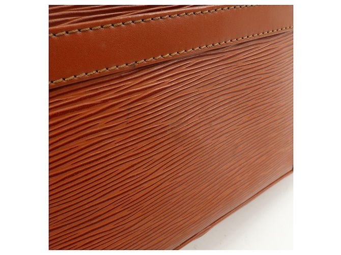 Borsa a Tracolla Louis Vuitton Epi Trocadero 24 Marrone M52313 - vista 18