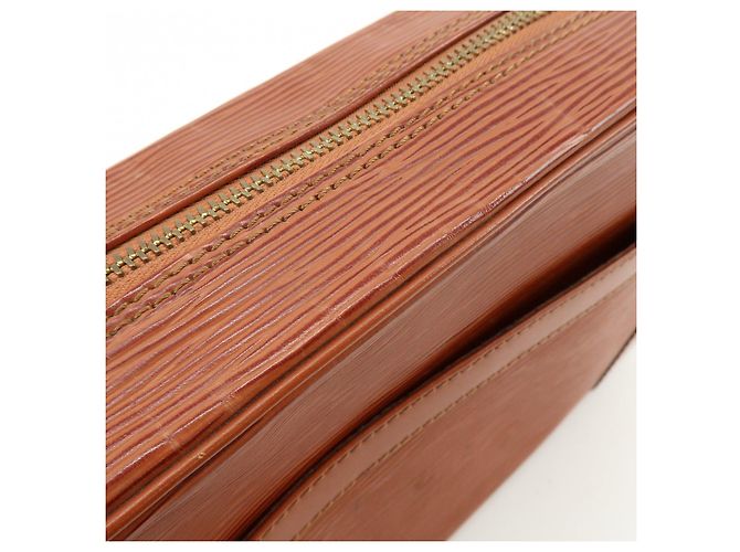Borsa a Tracolla Louis Vuitton Epi Trocadero 24 Marrone M52313 - vista 20