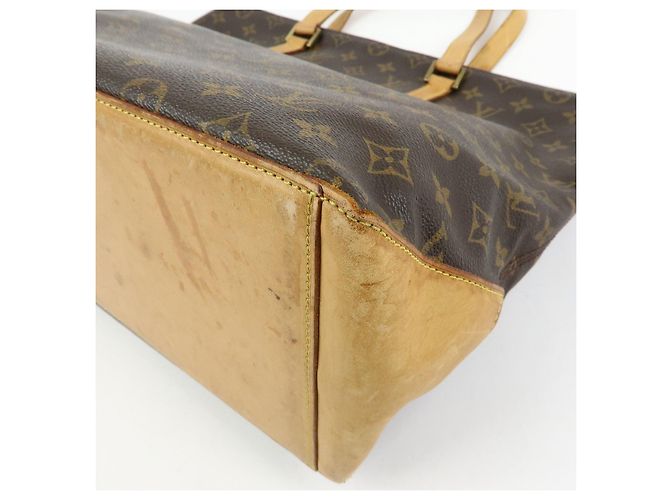 Louis Vuitton Monogram Cabas Mezzo Tote Bag Shoulder Bag Brown M51151 - vista 12