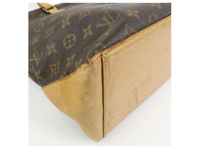 Louis Vuitton Monogram Cabas Mezzo Tote Bag Shoulder Bag Brown M51151 - vista 13