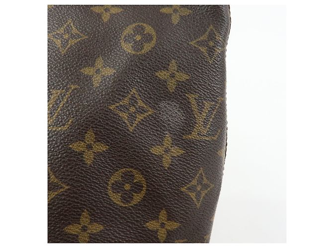 Louis Vuitton Monogram Cabas Mezzo Tote Bag Shoulder Bag Brown M51151 - vista 14