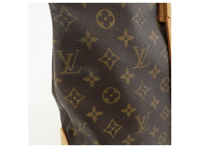 Louis Vuitton Monogram Cabas Mezzo Tote Bag Shoulder Bag Brown M51151 - vista 15