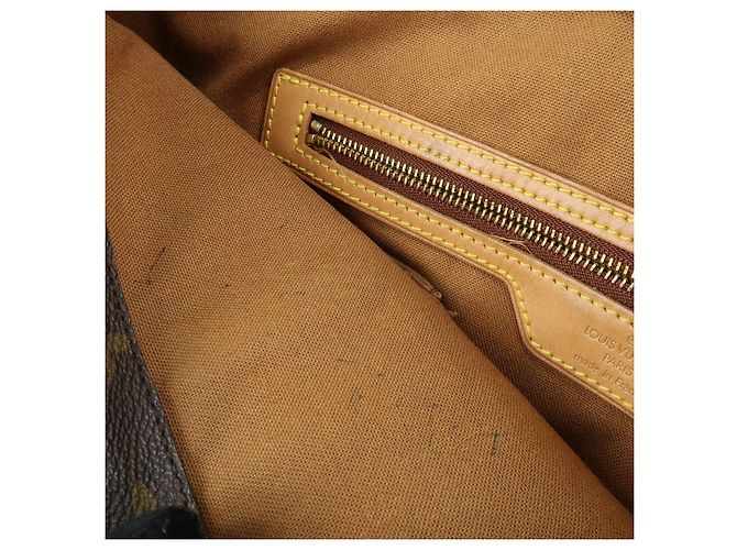 Louis Vuitton Monogram Cabas Mezzo Tote Bag Shoulder Bag Brown M51151 - vista 20