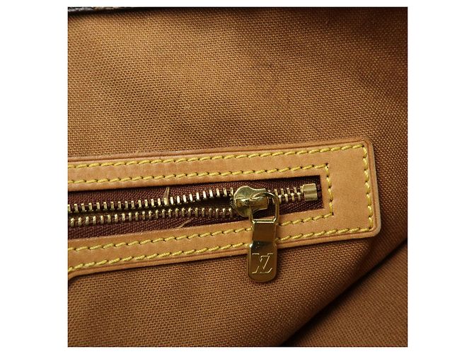 Louis Vuitton Monogram Cabas Mezzo Tote Bag Shoulder Bag Brown M51151 - vista 21