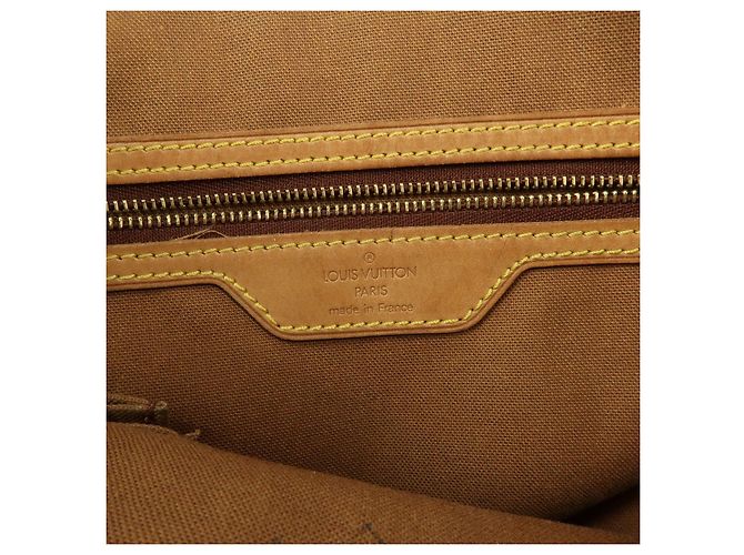 Louis Vuitton Monogram Cabas Mezzo Tote Bag Shoulder Bag Brown M51151 - vista 23