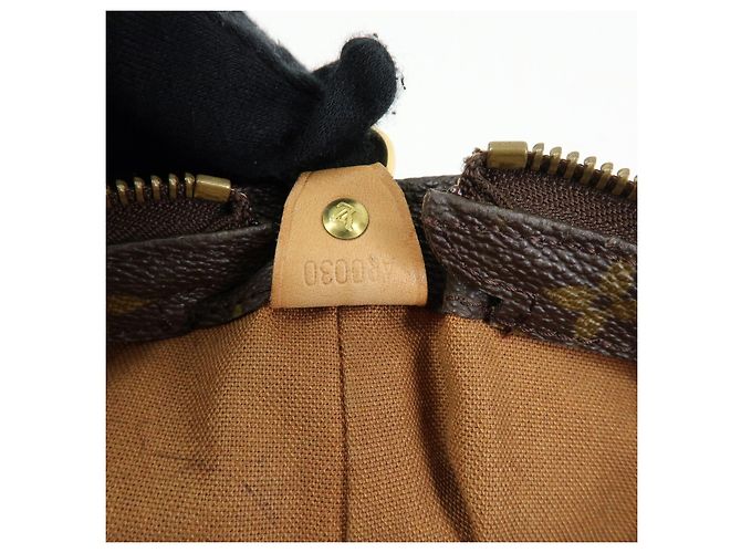 Louis Vuitton Monogram Cabas Mezzo Tote Bag Shoulder Bag Brown M51151 - vista 24