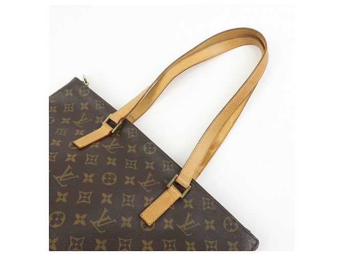 Louis Vuitton Monogram Cabas Mezzo Tote Bag Shoulder Bag Brown M51151 - vista 6