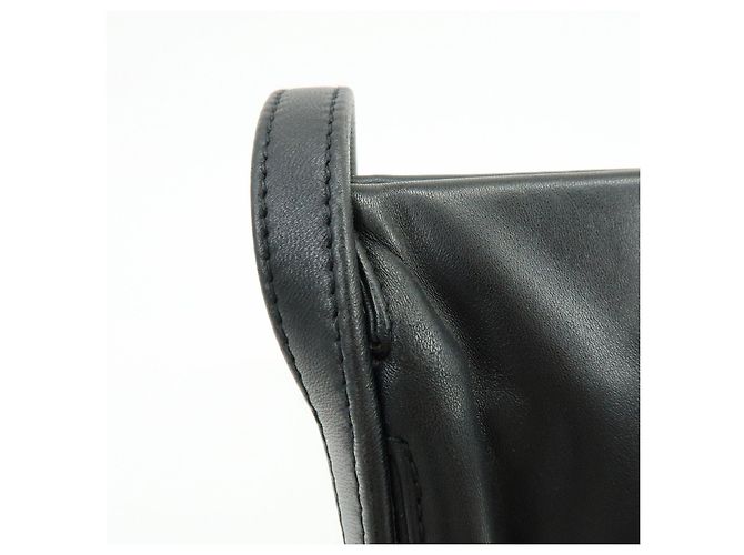 Borsa a spalla piatta e borsa a tracolla LOEWE Anagram in pelle nappa Nero - vista 15