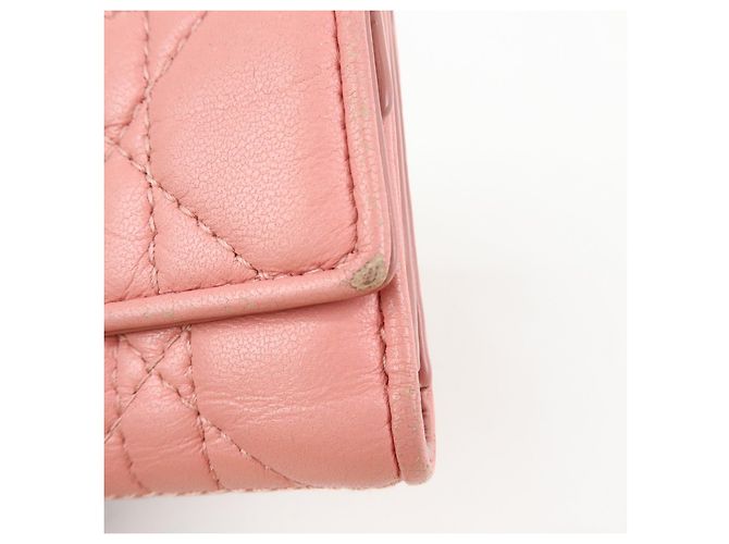 Cartera compacta tríptico de piel Lotus Cannage Lady Dior de Christian Dior - vista 13