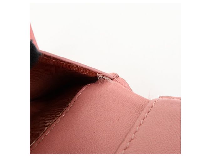 Cartera compacta tríptico de piel Lotus Cannage Lady Dior de Christian Dior - vista 20