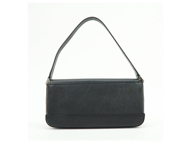 Borsa a tracolla e borsa a mano in pelle con placca logo BURBERRY Nero - vista 2