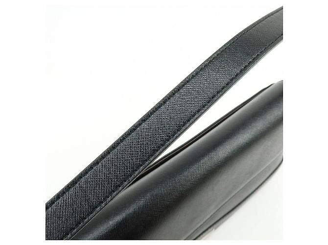 Borsa a tracolla e borsa a mano in pelle con placca logo BURBERRY Nero - vista 8