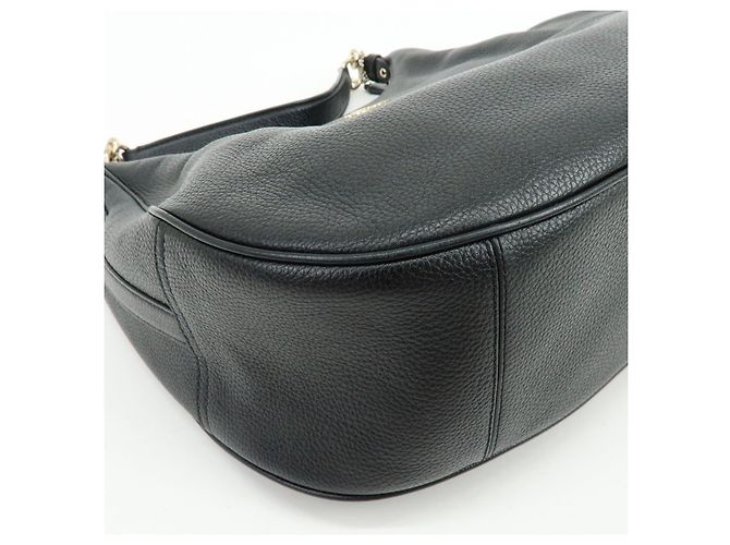 COACH Borsa a tracolla e a mano 2Way in pelle con logo Nero - vista 11