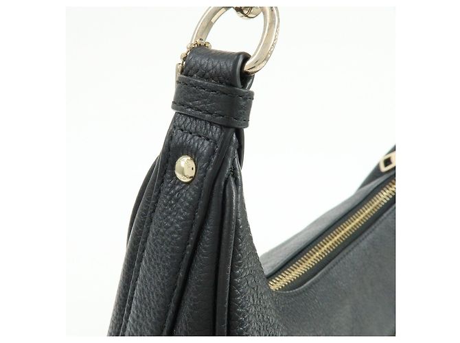 COACH Borsa a tracolla e a mano 2Way in pelle con logo Nero - vista 16