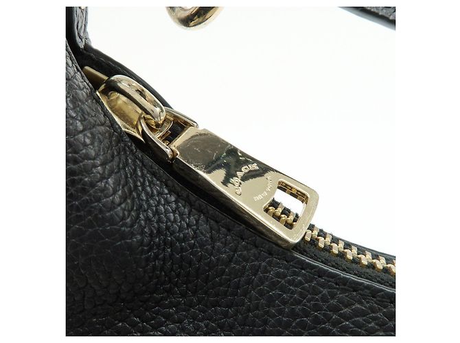 COACH Borsa a tracolla e a mano 2Way in pelle con logo Nero - vista 19