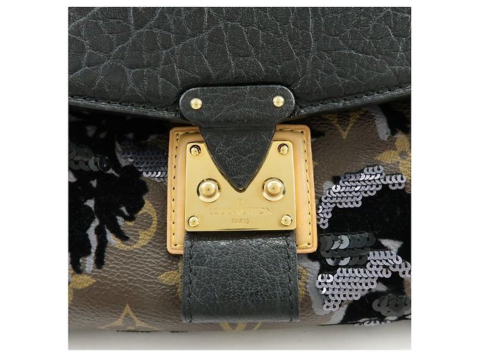 Louis Vuitton Monogram Fleur de Jais Carrousel Hand Bag M40434 - vista 18