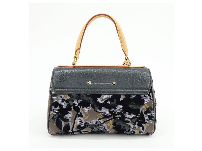 Louis Vuitton Monogram Fleur de Jais Carrousel Hand Bag M40434 - vista 2