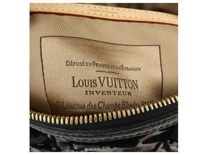 Louis Vuitton Monogram Fleur de Jais Carrousel Hand Bag M40434 - vista 23