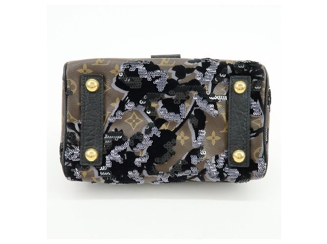 Louis Vuitton Monogram Fleur de Jais Carrousel Hand Bag M40434 - vista 5