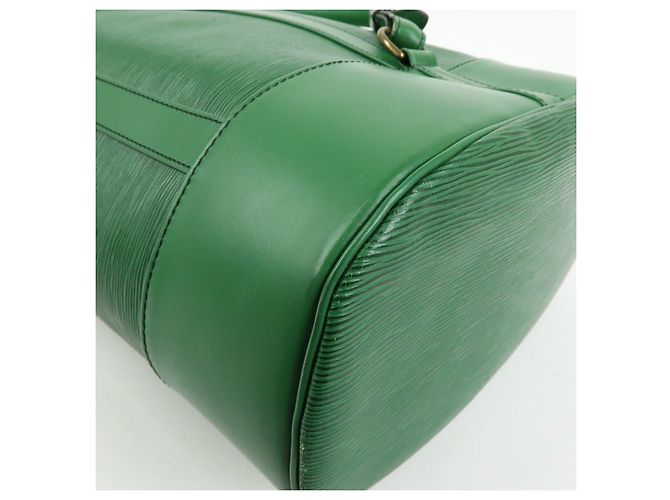 Autre Marque Borsa a tracolla Louis Vuitton Epi Leather Randonnee GM Green M43084 - vista 13