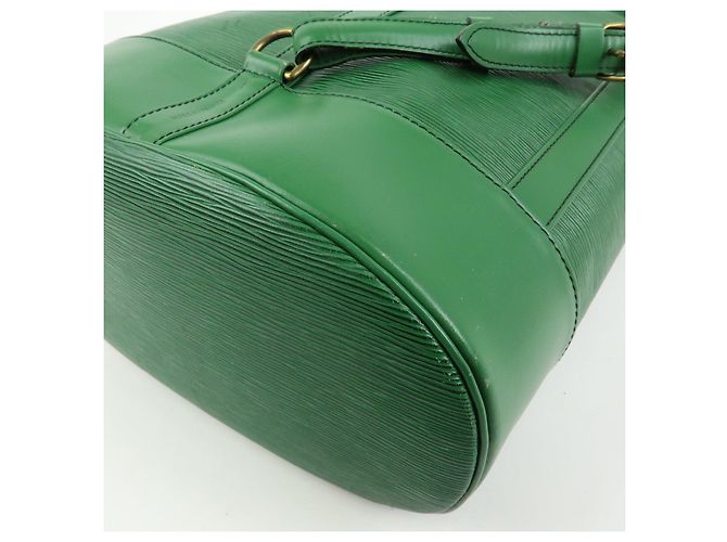 Autre Marque Borsa a tracolla Louis Vuitton Epi Leather Randonnee GM Green M43084 - vista 14