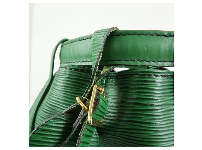 Autre Marque Borsa a tracolla Louis Vuitton Epi Leather Randonnee GM Green M43084 - vista 18