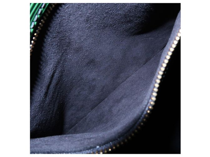 Autre Marque Borsa a tracolla Louis Vuitton Epi Leather Randonnee GM Green M43084 - vista 22