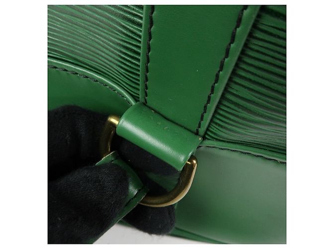 Autre Marque Borsa a tracolla Louis Vuitton Epi Leather Randonnee GM Green M43084 - vista 24