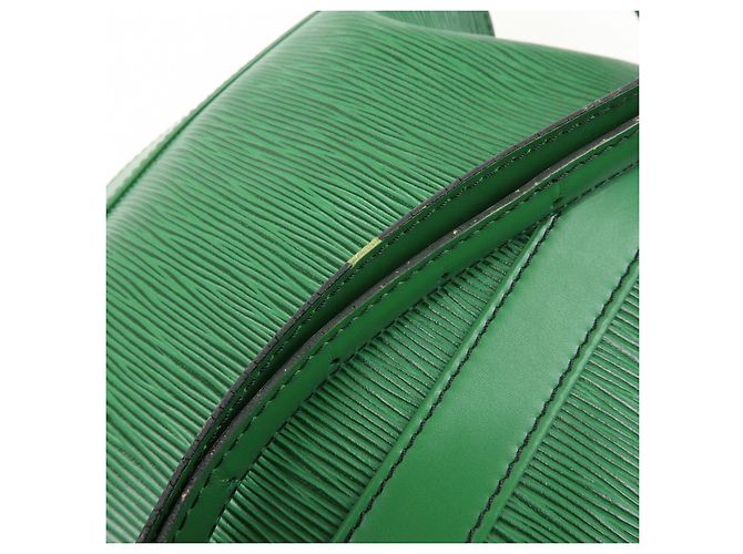 Autre Marque Borsa a tracolla Louis Vuitton Epi Leather Randonnee GM Green M43084 - vista 8
