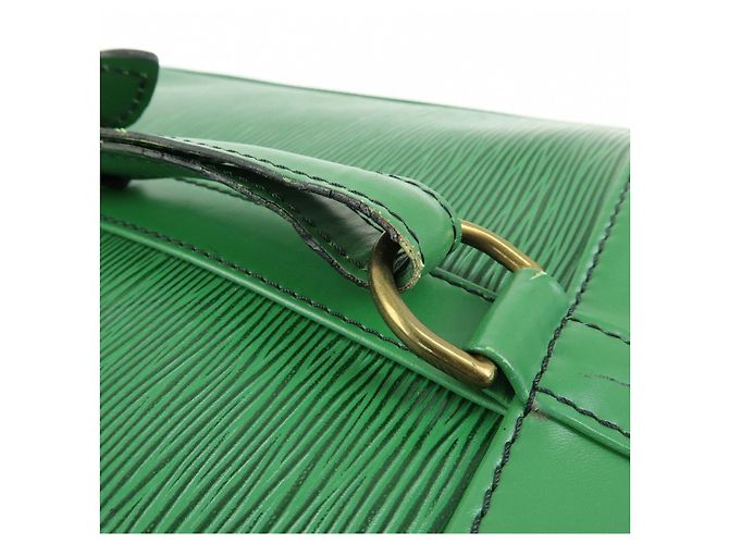 Autre Marque Borsa a tracolla Louis Vuitton Epi Leather Randonnee GM Green M43084 - vista 9