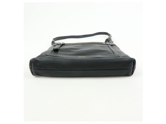 BALLY Borsa a tracolla in pelle traforata Borsa crossbody Nero Rosso - vista 5