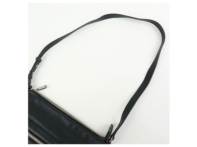 BALLY Borsa a tracolla in pelle traforata Borsa crossbody Nero Rosso - vista 6