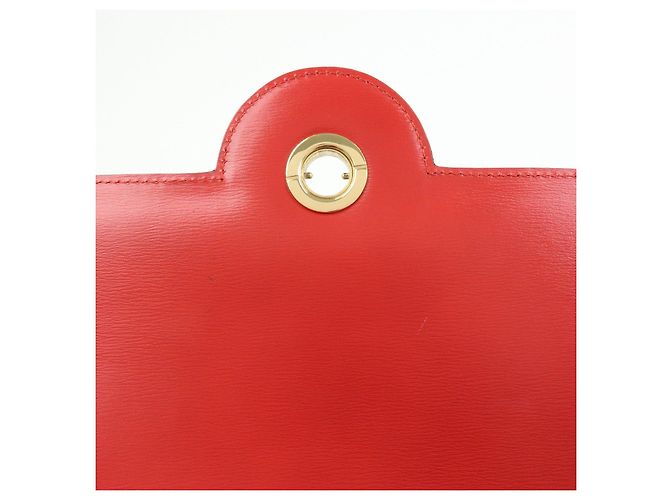 Borsa a tracolla Louis Vuitton Epi Freeland Noir Castilian Red M52417 - vista 16