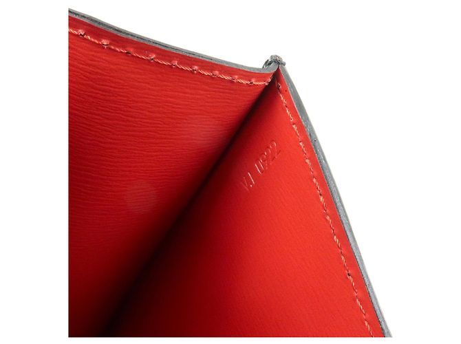 Borsa a tracolla Louis Vuitton Epi Freeland Noir Castilian Red M52417 - vista 24