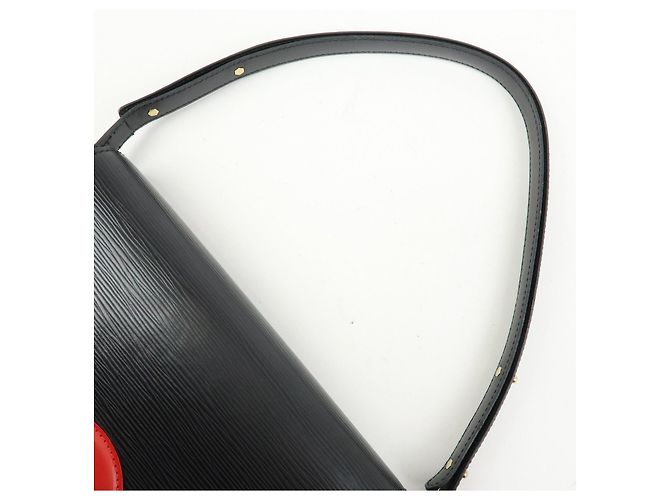 Borsa a tracolla Louis Vuitton Epi Freeland Noir Castilian Red M52417 - vista 6