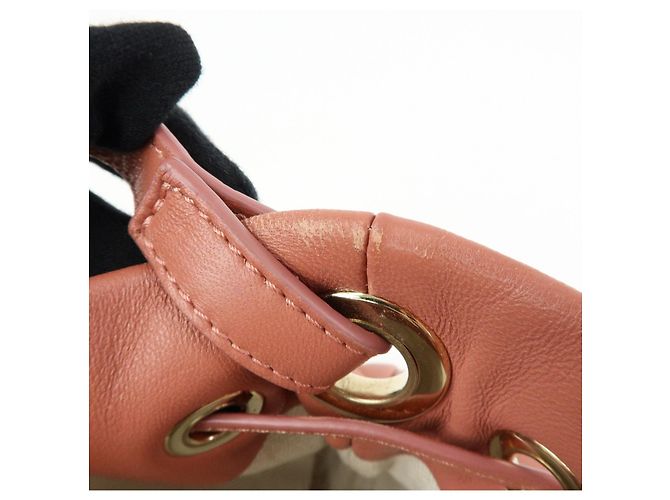 JIMMY CHOO Borsa a tracolla Juno S in pelle nappa Rosa - vista 20