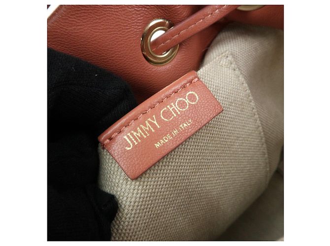JIMMY CHOO Borsa a tracolla Juno S in pelle nappa Rosa - vista 21
